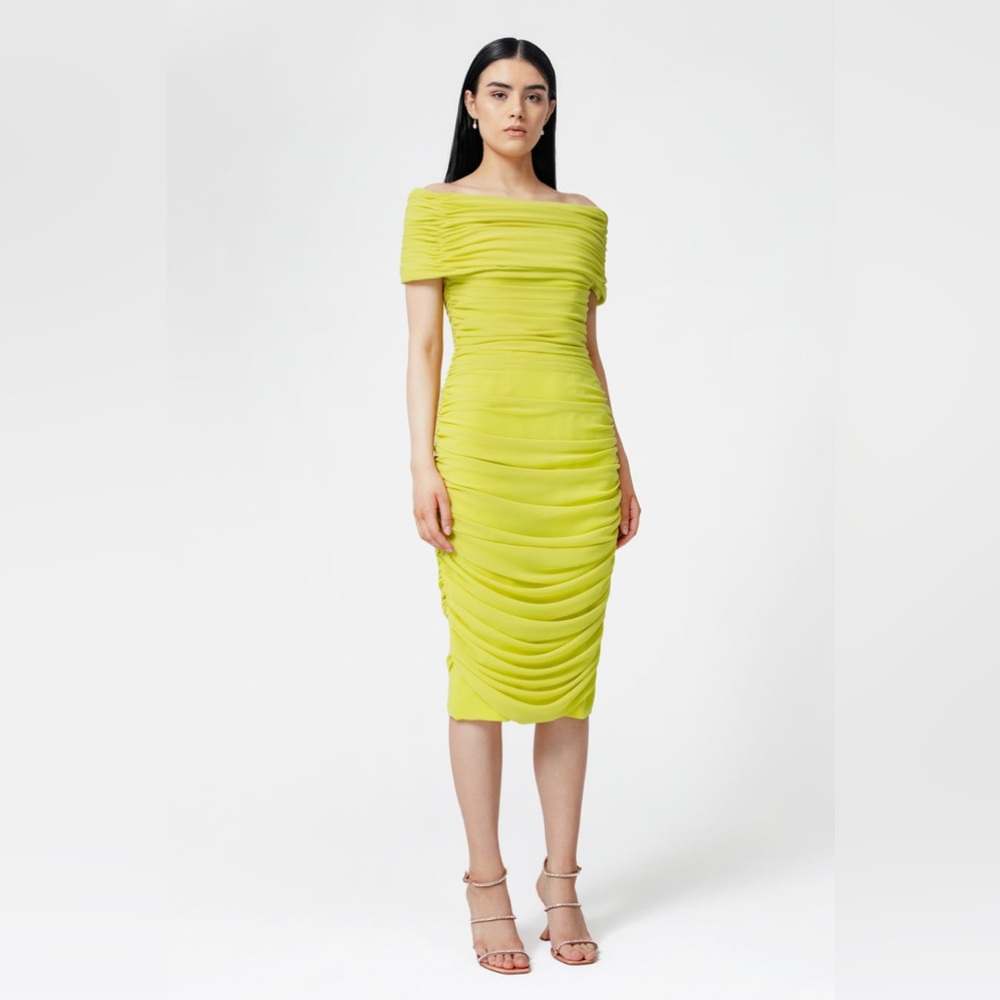 Catherine Regehr off the shoulder Tessa dress